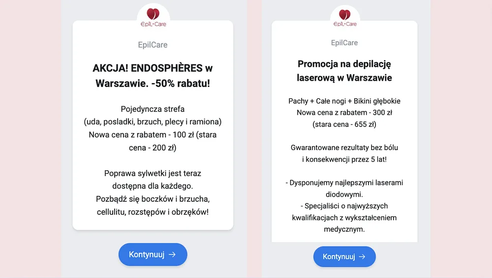 Кратко о проекте: — лазерная эпиляция